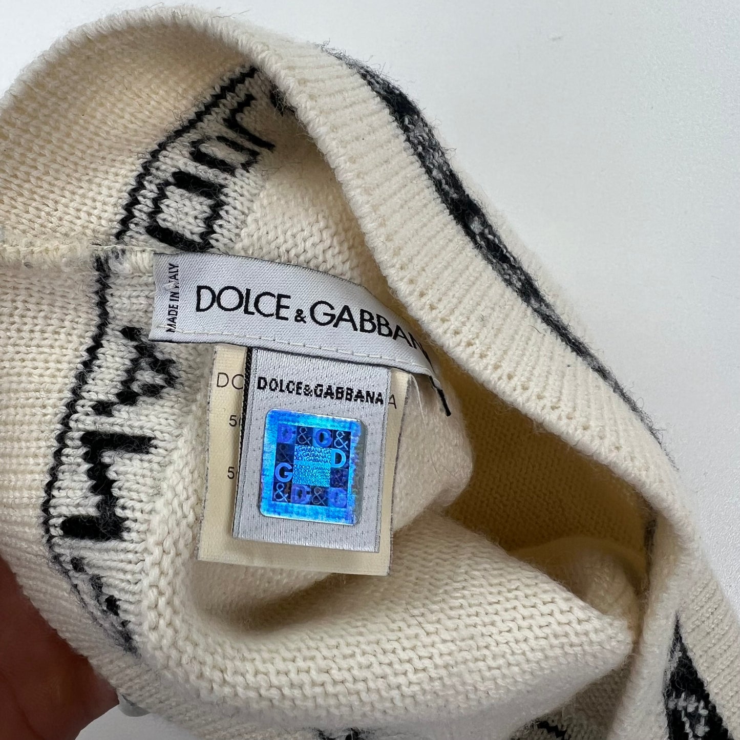 Dolce & Gabbana Beanie One Size Hat Mütze