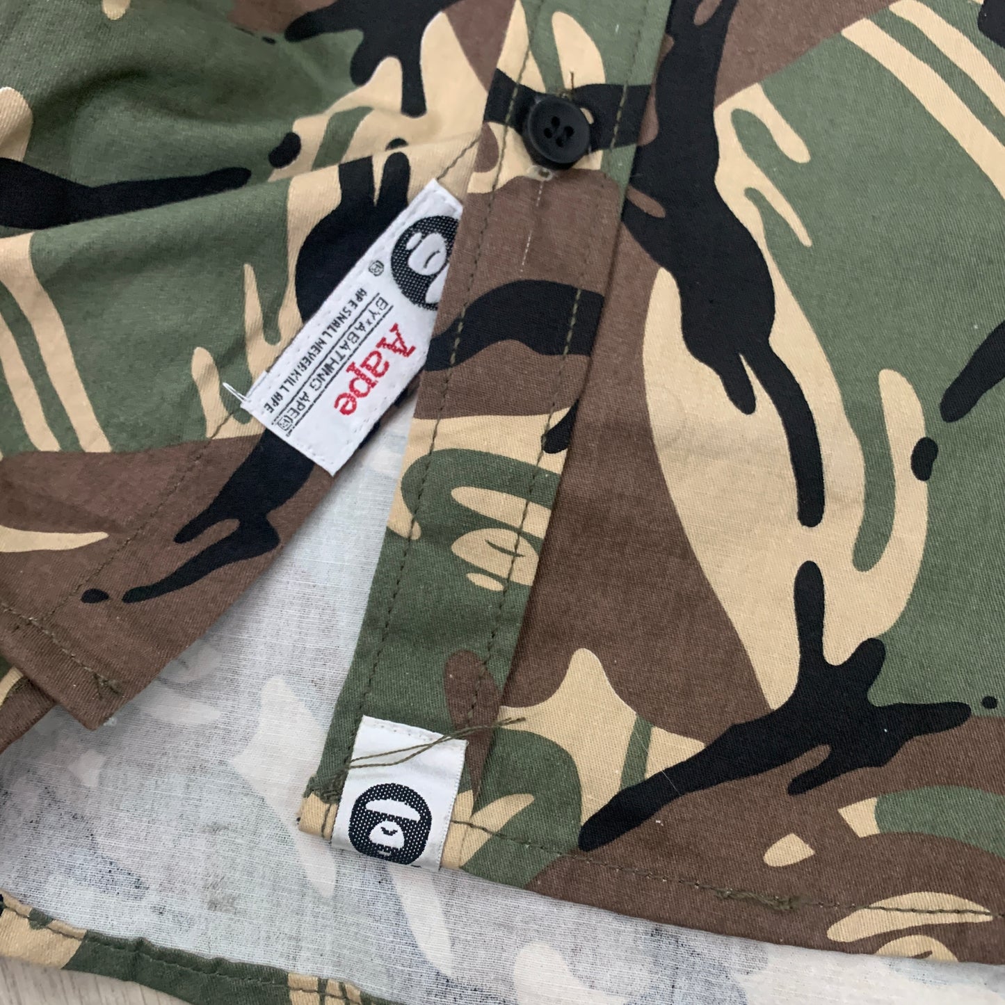 BAPE / A Bathing Ape Aape Shirt / Hemd - L