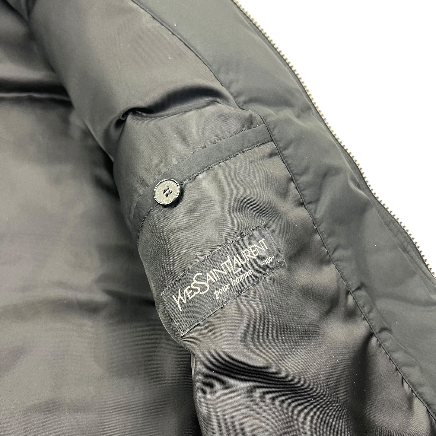 YSL Yves Saint Laurent Vest Puffer Gilet Jacket - L