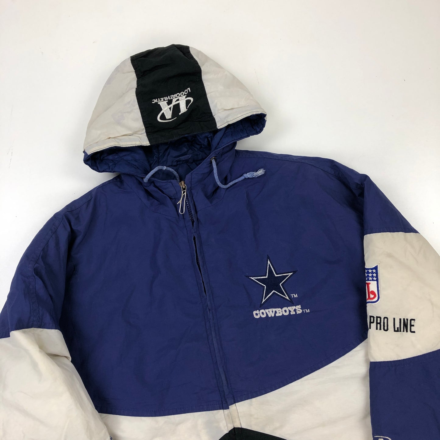 NFL Pro Line Dallas Cowboys Parker Jacket Hooded Outdoor Coat - M