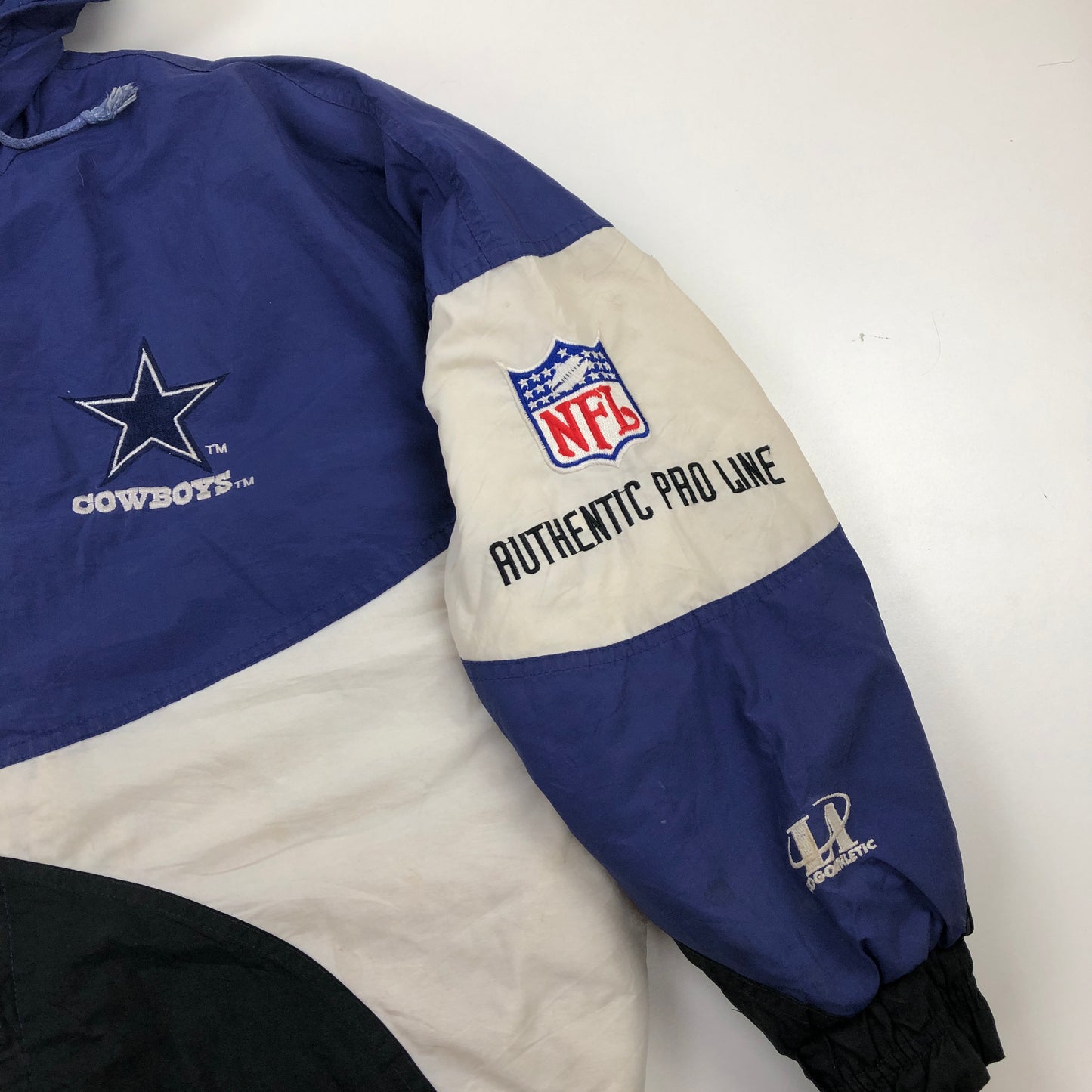 NFL Pro Line Dallas Cowboys Parker Jacket Hooded Outdoor Coat - M