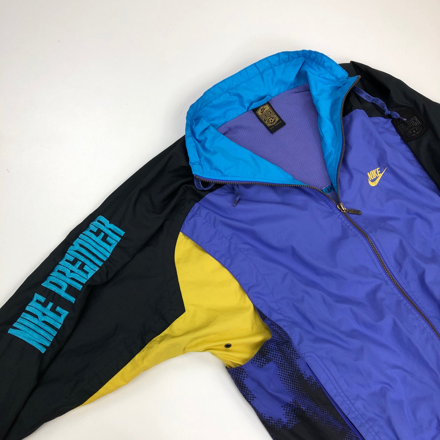 Vintage Nike Premier Windbreaker Track Top Sport Trainings Jacket
