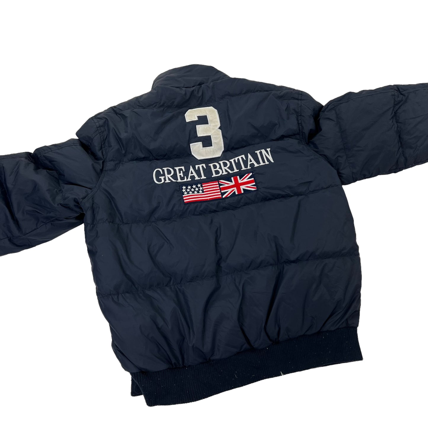 Ralph Lauren Great Britain Jacket Big Pony Puffer - L