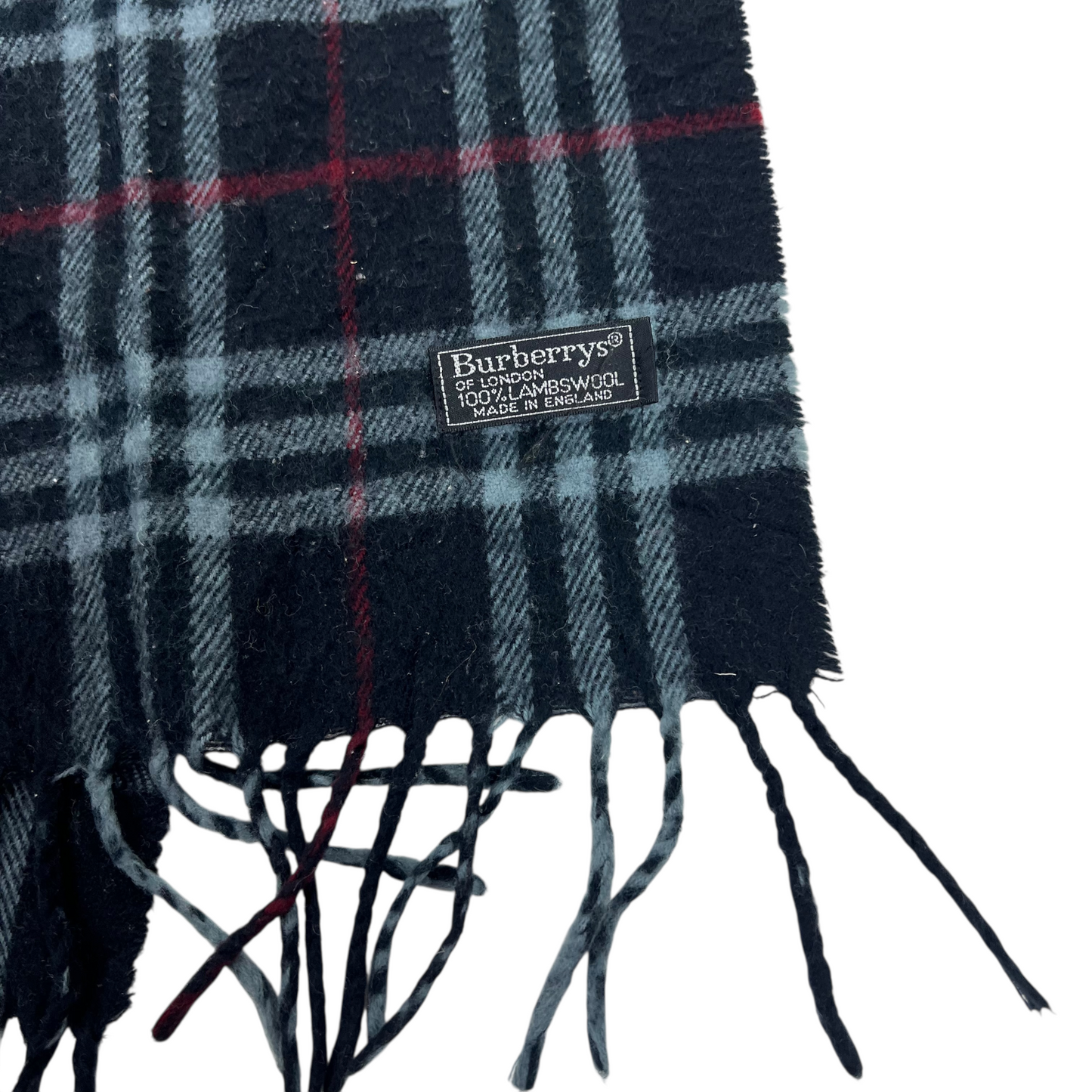 Burberry Wool Lambswool Muffler Scarf Schal Halstuch