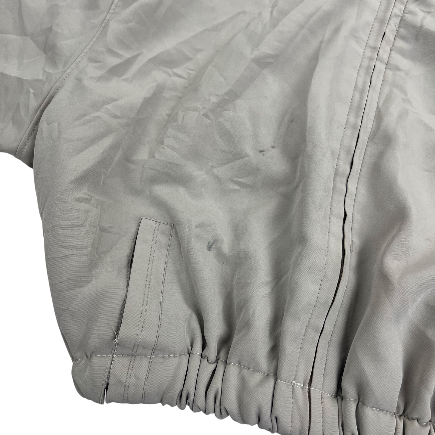 YSL Yves Saint Lauren Windbreaker Harrington Crop Top - S