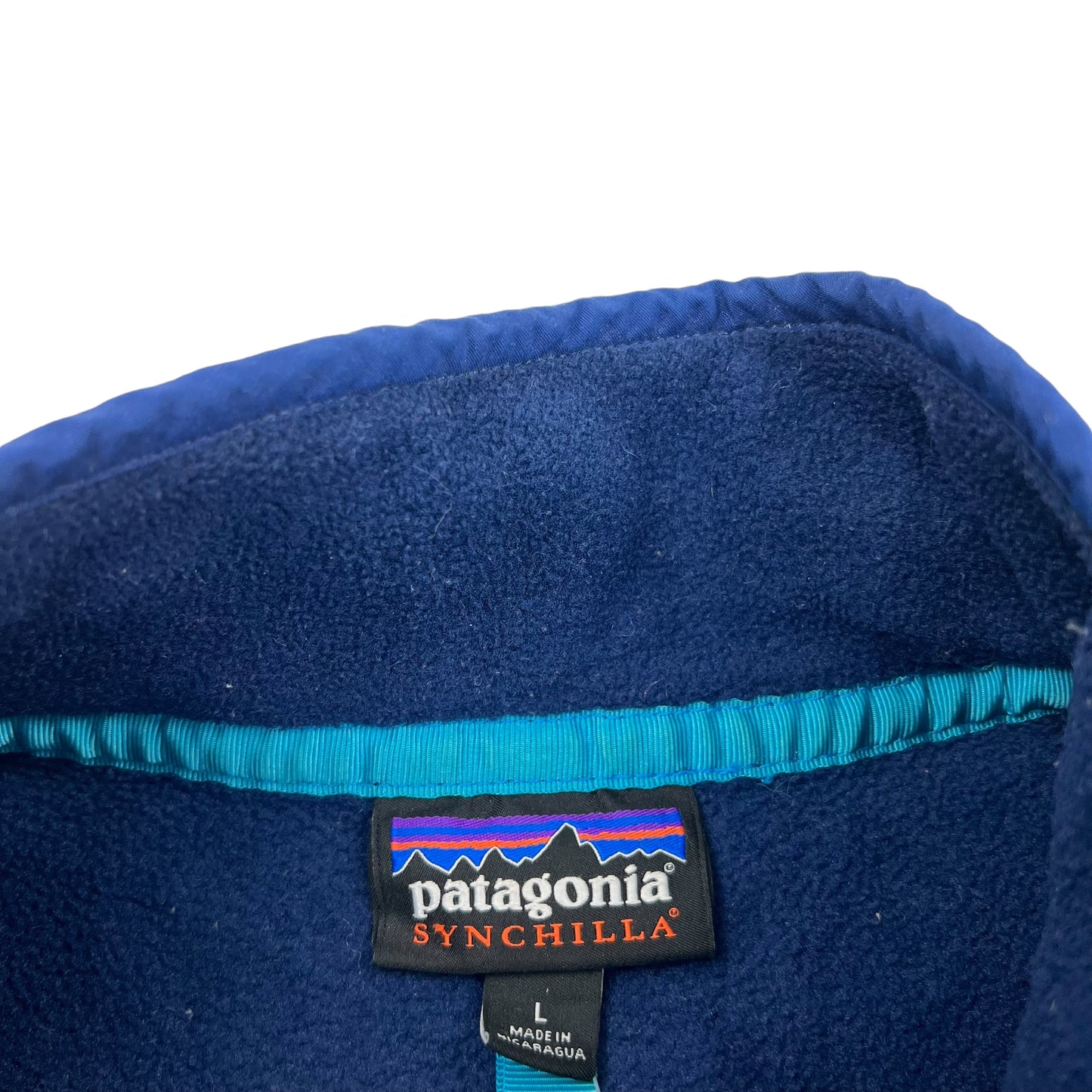 Patagonia Button Up Fleece Sweater - L