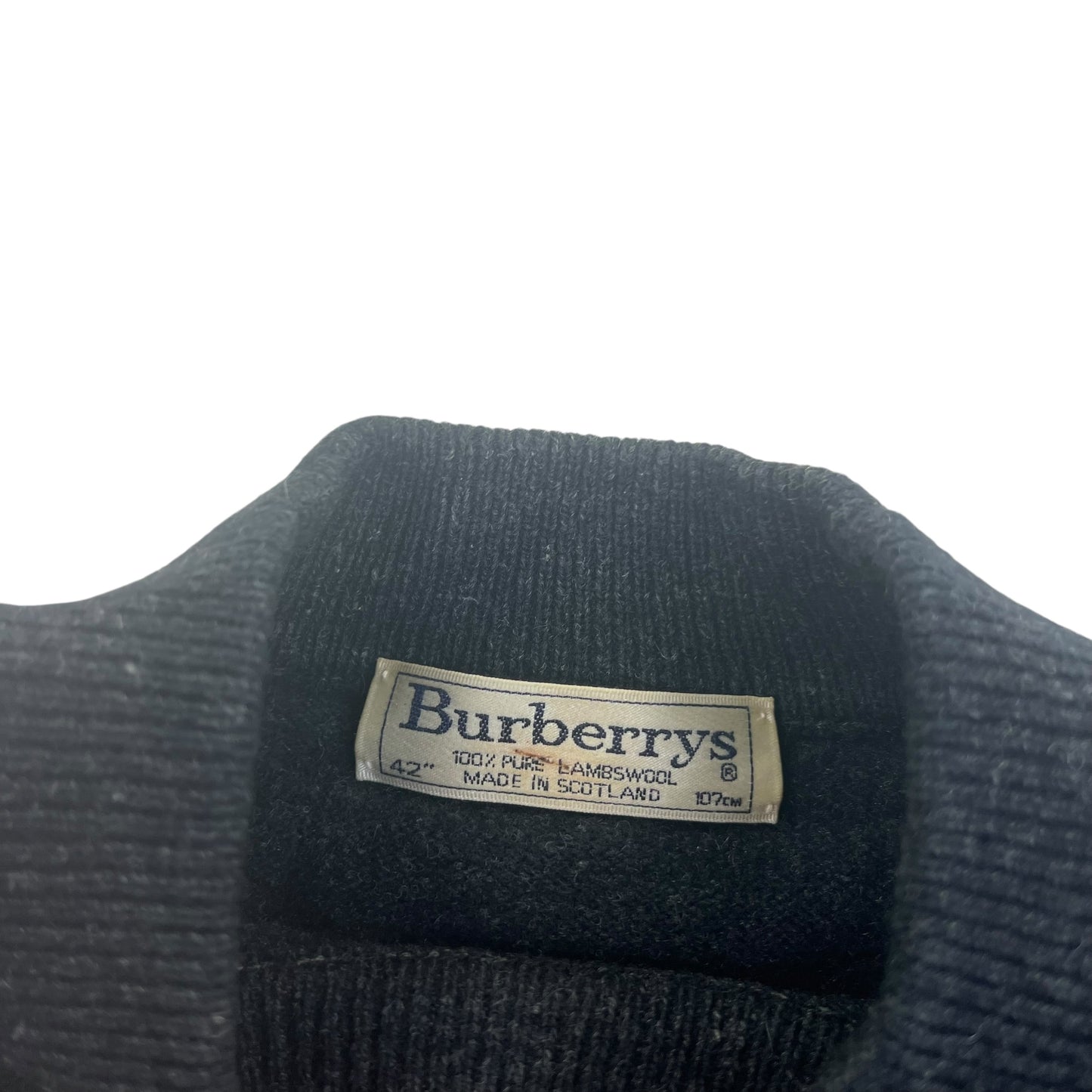 Burberry Wool Sweater Pullover - S