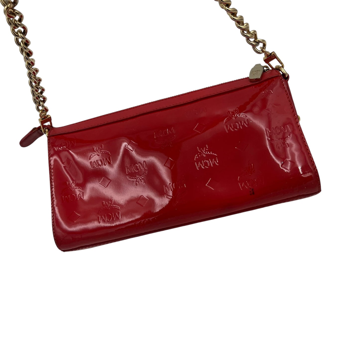 MCM Mini Visetos Evening Handle Bag Handtasche