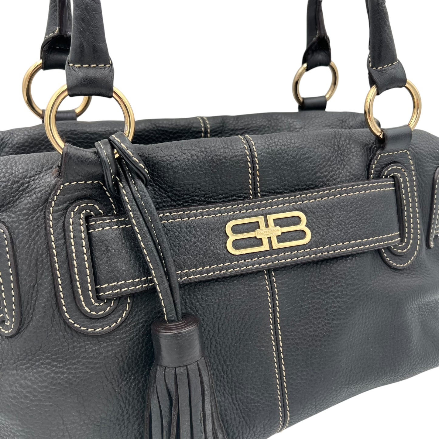 Vintage Balenciaga Handle Bag Evening Handbag Y2K