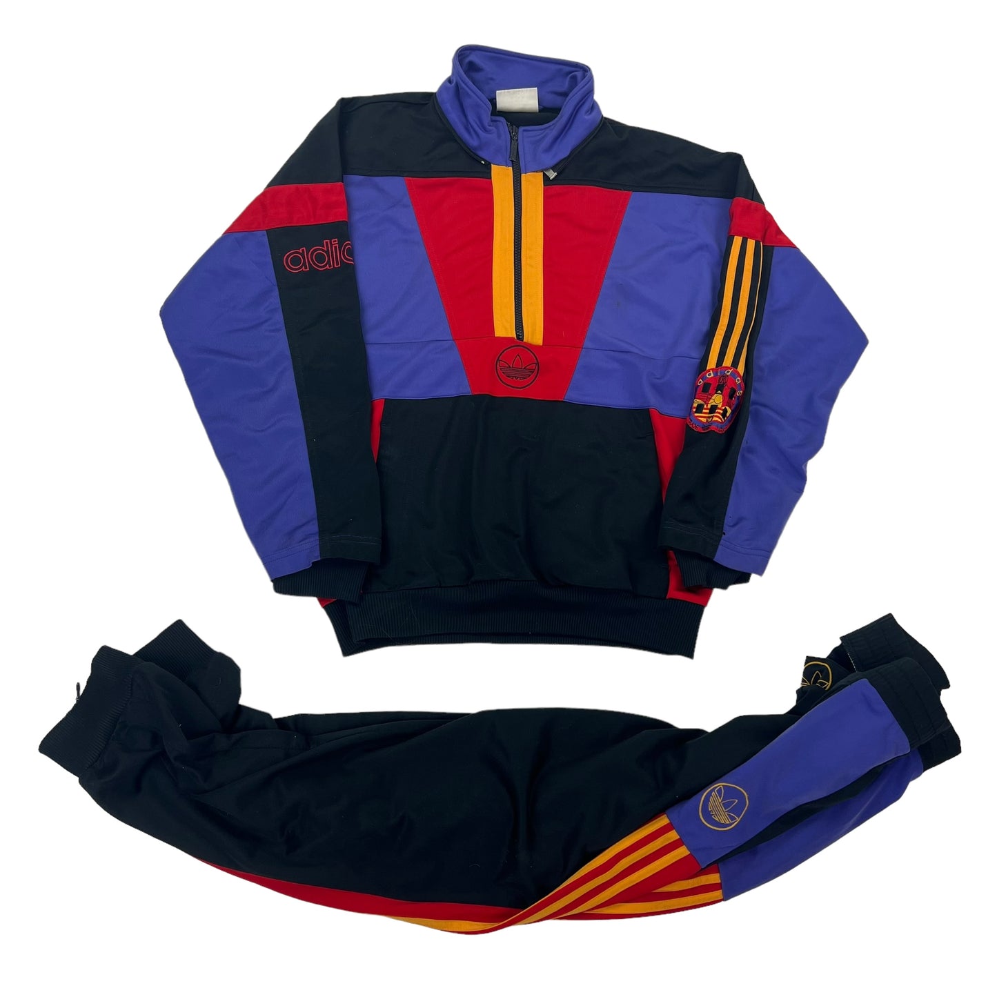 Vintage Adidas Tracksuit Set - M