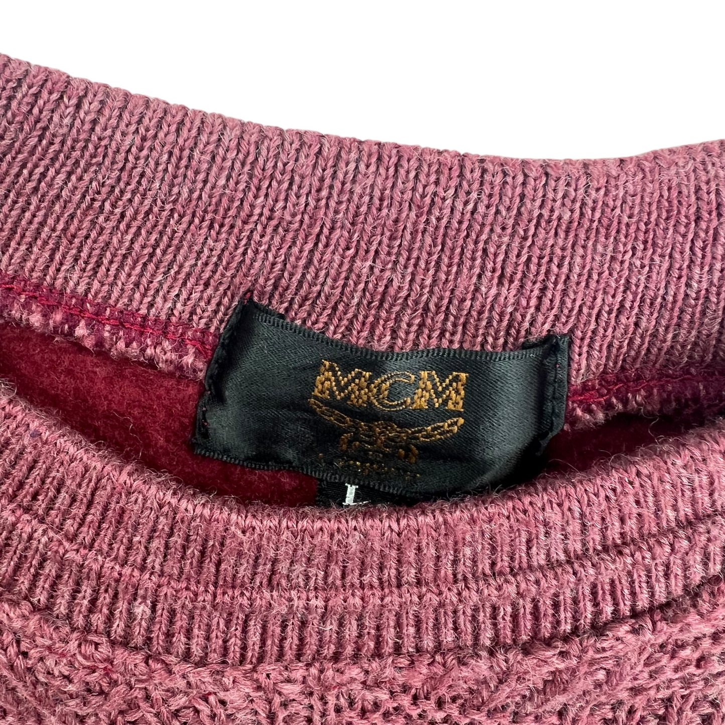 MCM 80s Legere Japan Knit Sweater - L