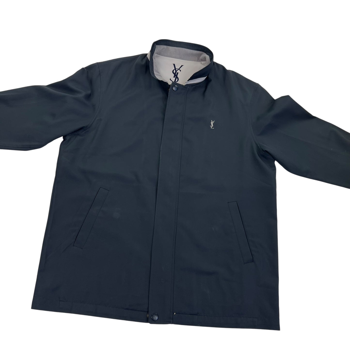 Yves Saint Laurent Harrington Windbreaker Jacket - L