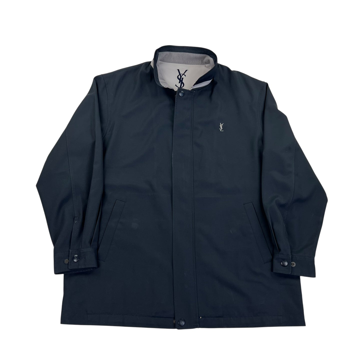 Yves Saint Laurent Harrington Windbreaker Jacket - L