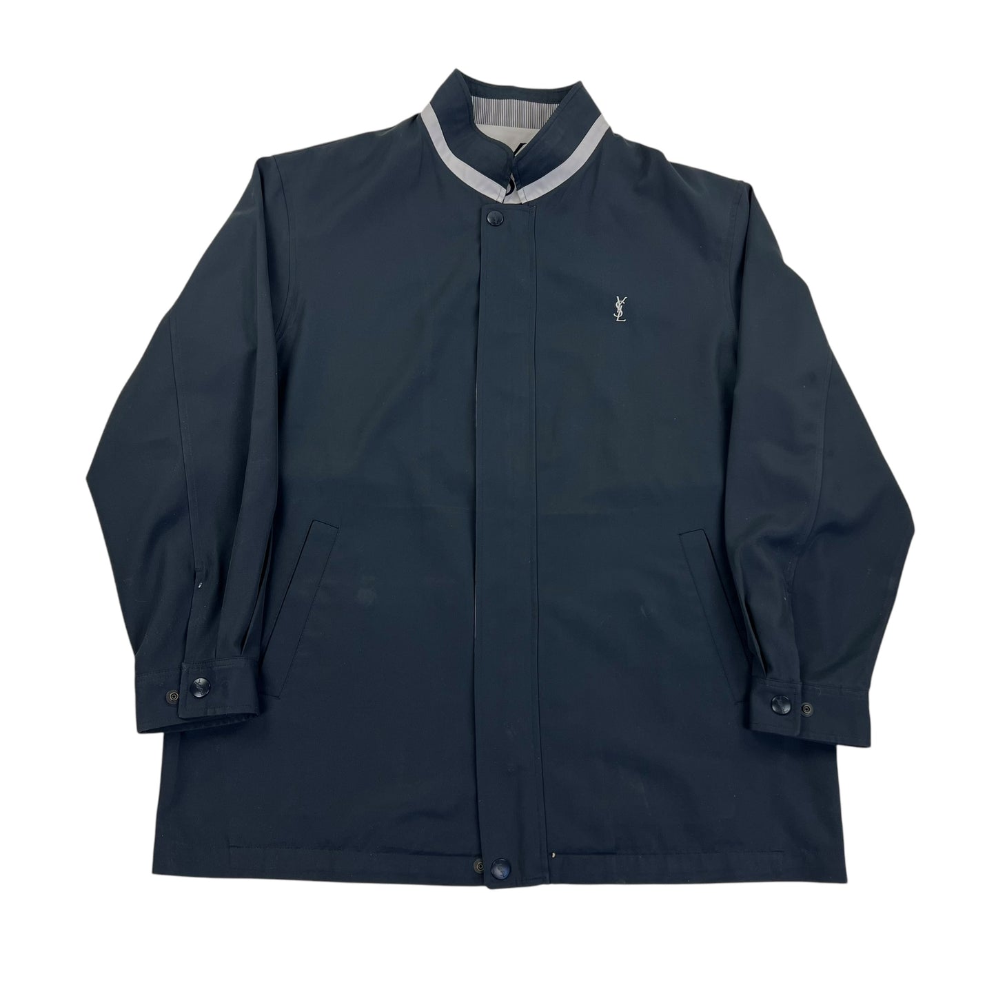 Yves Saint Laurent Harrington Windbreaker Jacket - L