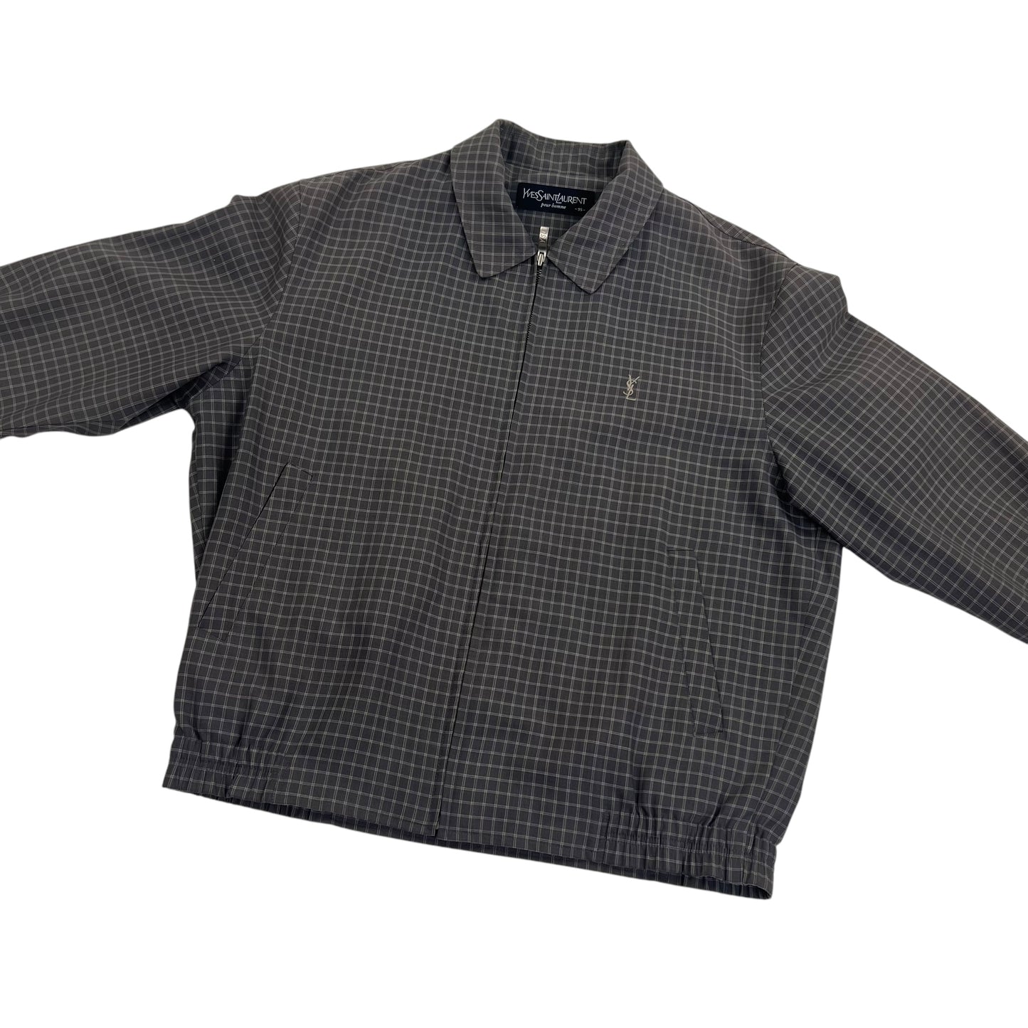 YSL Yves Saint Laurent Windbreaker Harrington Jacket - M