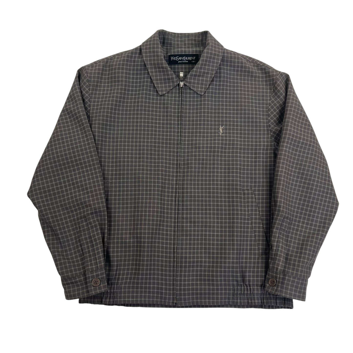 YSL Yves Saint Laurent Windbreaker Harrington Jacket - M