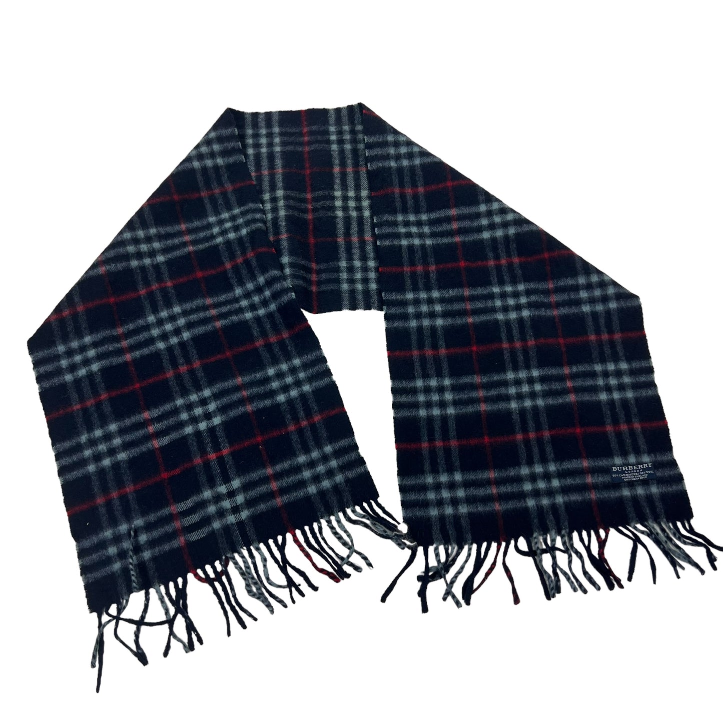 Burberry Cashmere WOOL Scarf / Schal Halstuch