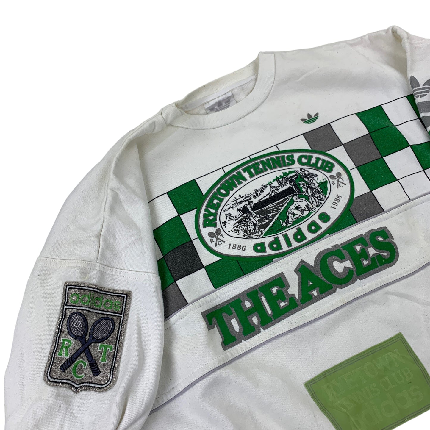 Adidas The Aces Tennis Take Off Sweater - M Sweaters Adidas coat outerwear pufferseason second hand vintage shop österreich germany deutschland angebot daunenjacke winterjacke jacke