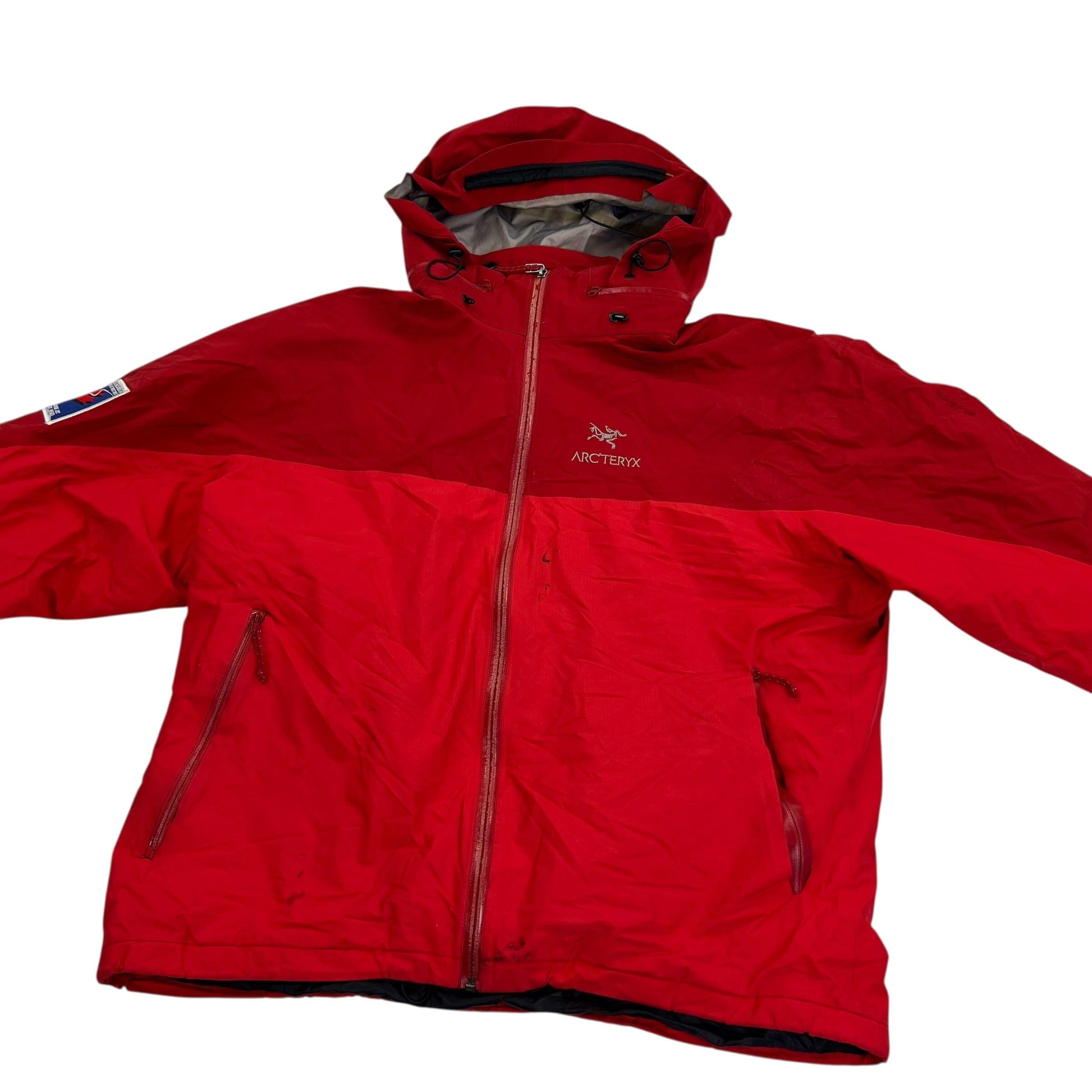 Arc'teryx Fission AR SL padded Hyprid Windstopper Jacket XL Windbreakers Arc'teryx coat outerwear pufferseason second hand vintage shop österreich germany deutschland angebot daunenjacke winterjacke jacke