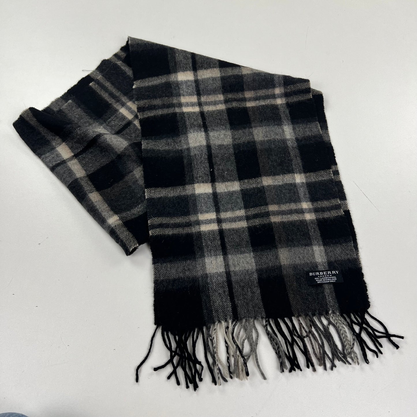 Burberry Schal Scarf Muffler Lambswool Wool