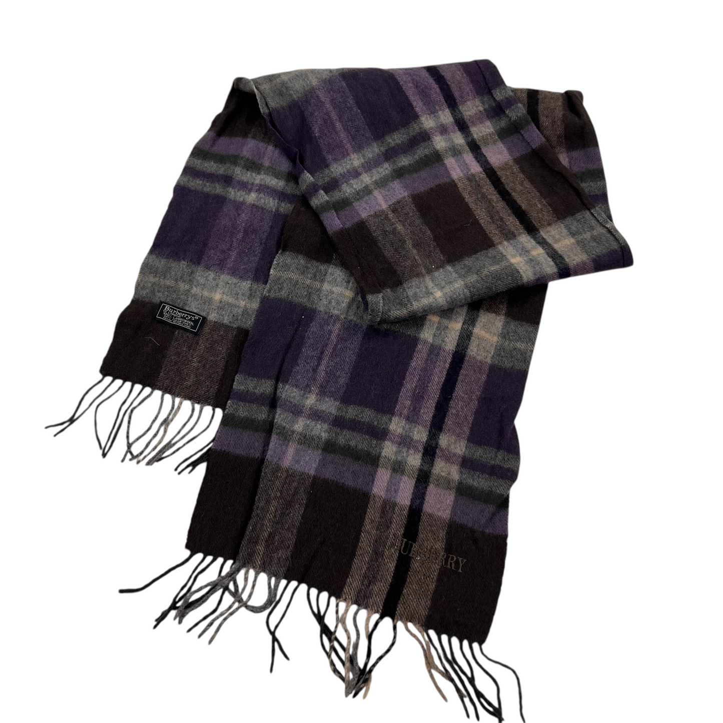 Burberry Schal Scarf Muffler Lambswool Wool