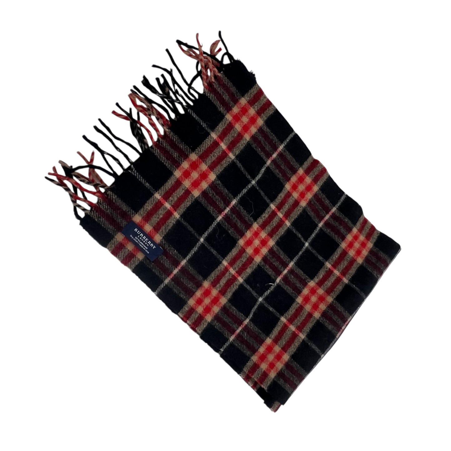 Burberry Scarf Lambswool Wool Muffler Schal