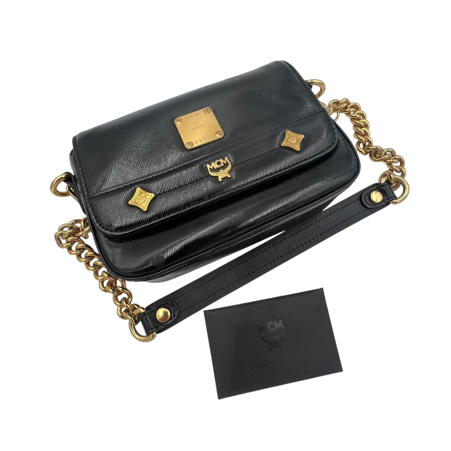 MCM Mini Handle Bag Evening Bag Designer Bags MCM coat outerwear pufferseason second hand vintage shop österreich germany deutschland angebot daunenjacke winterjacke jacke
