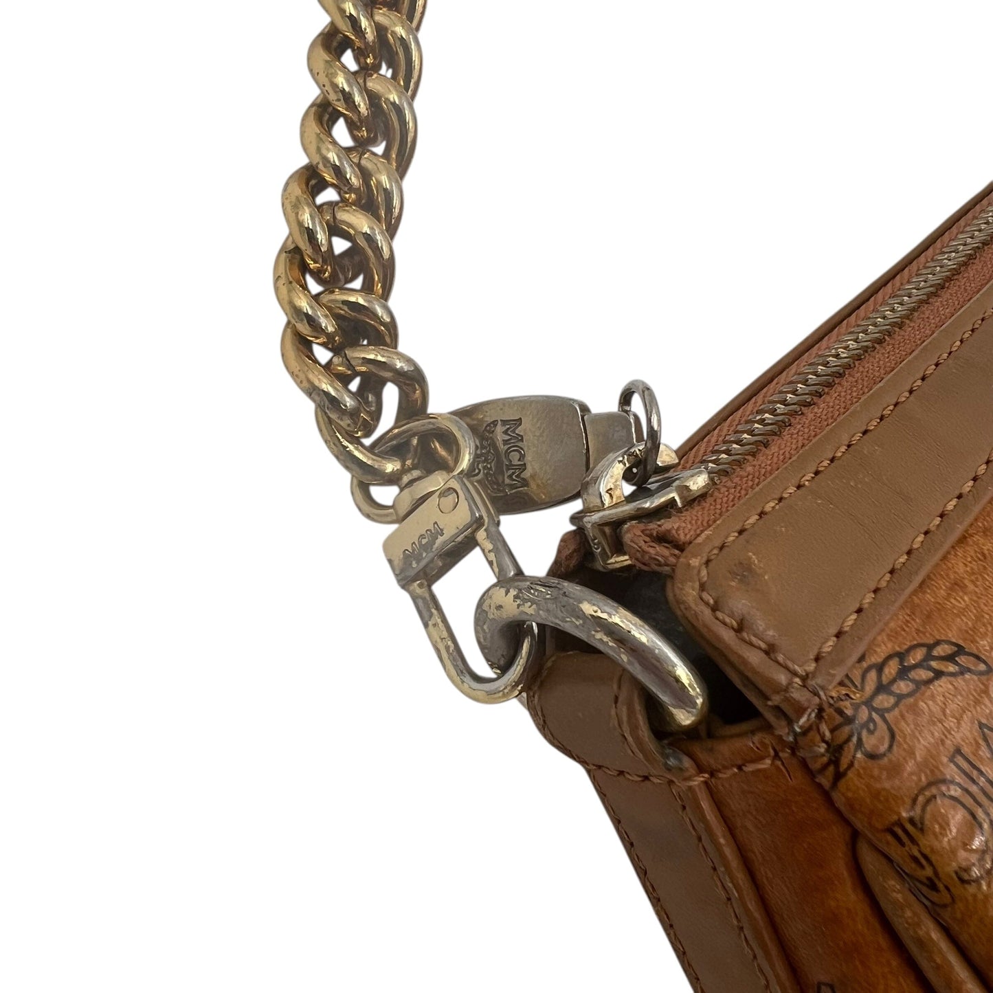 MCM Munich Mini Bag Handbag Handtasche Designer Bags MCM coat outerwear pufferseason second hand vintage shop österreich germany deutschland angebot daunenjacke winterjacke jacke