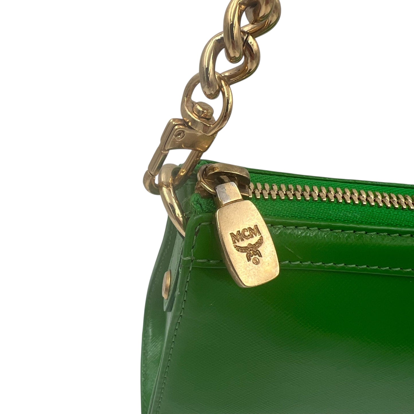 MCM Munich Mini Bag Handbag Handtasche Designer Bags MCM coat outerwear pufferseason second hand vintage shop österreich germany deutschland angebot daunenjacke winterjacke jacke