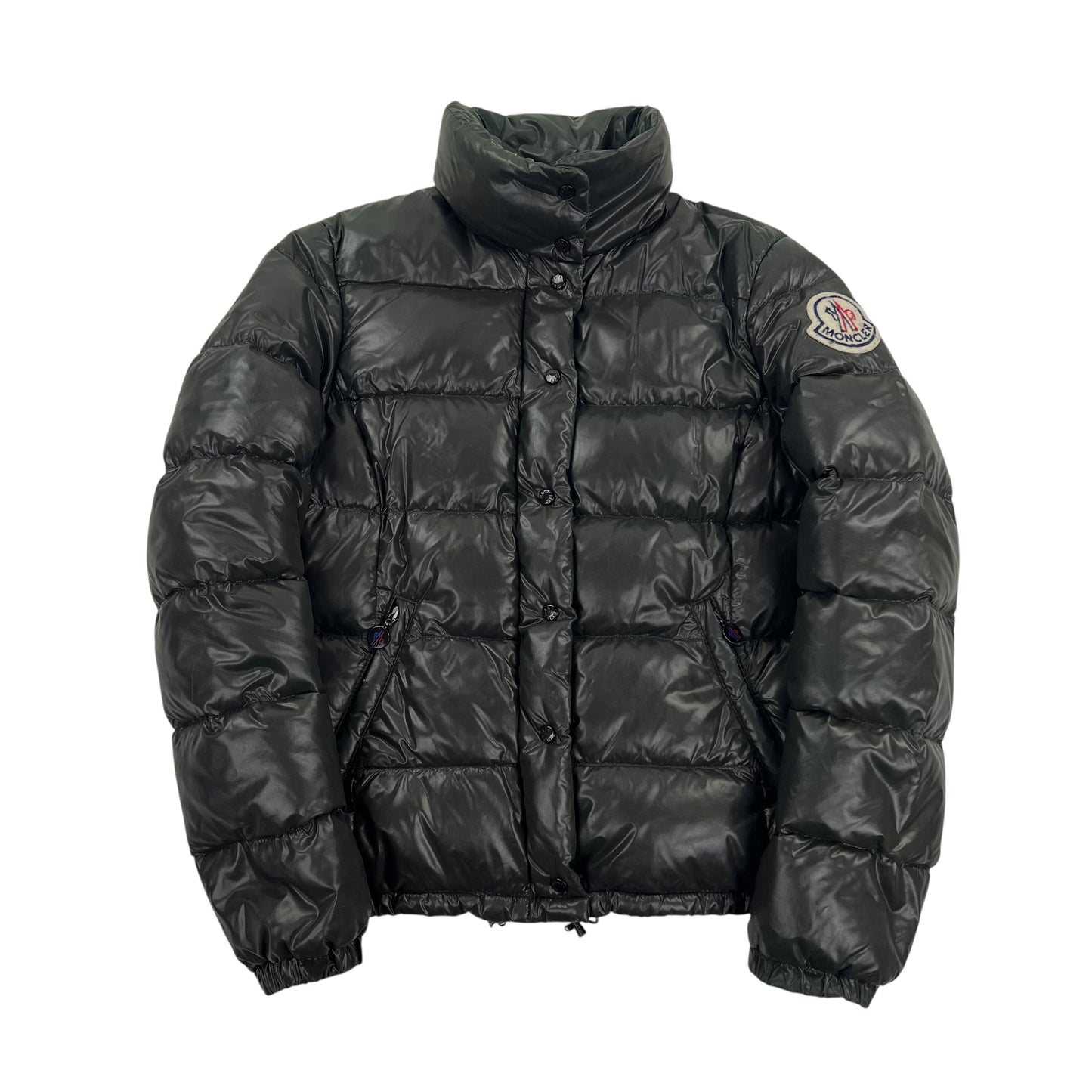 Moncler Bady Puffer Jacket - Women M dark green Moncler Moncler coat outerwear pufferseason second hand vintage shop österreich germany deutschland angebot daunenjacke winterjacke jacke