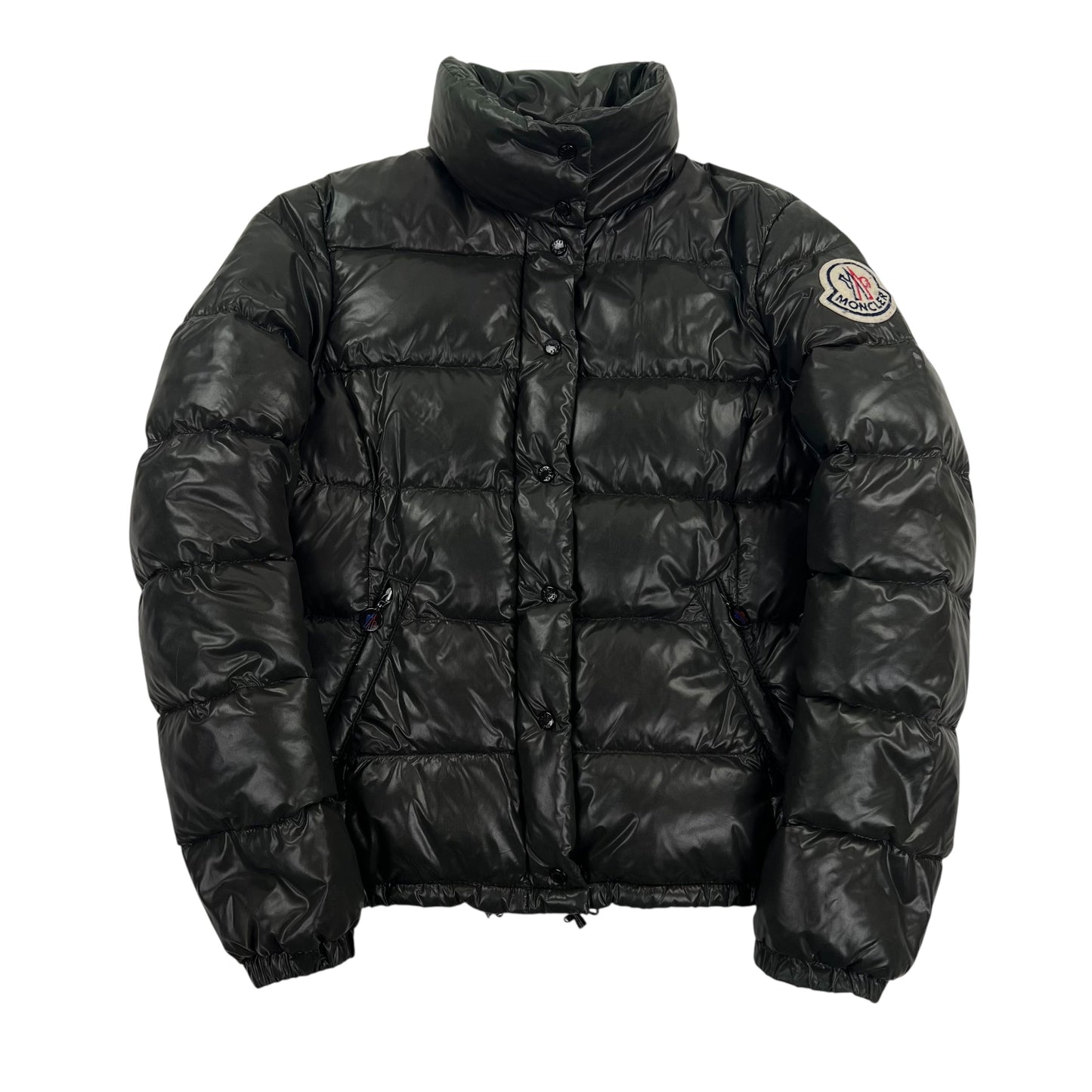 Moncler Bady Puffer Jacket - Women M dark green Moncler Moncler coat outerwear pufferseason second hand vintage shop österreich germany deutschland angebot daunenjacke winterjacke jacke