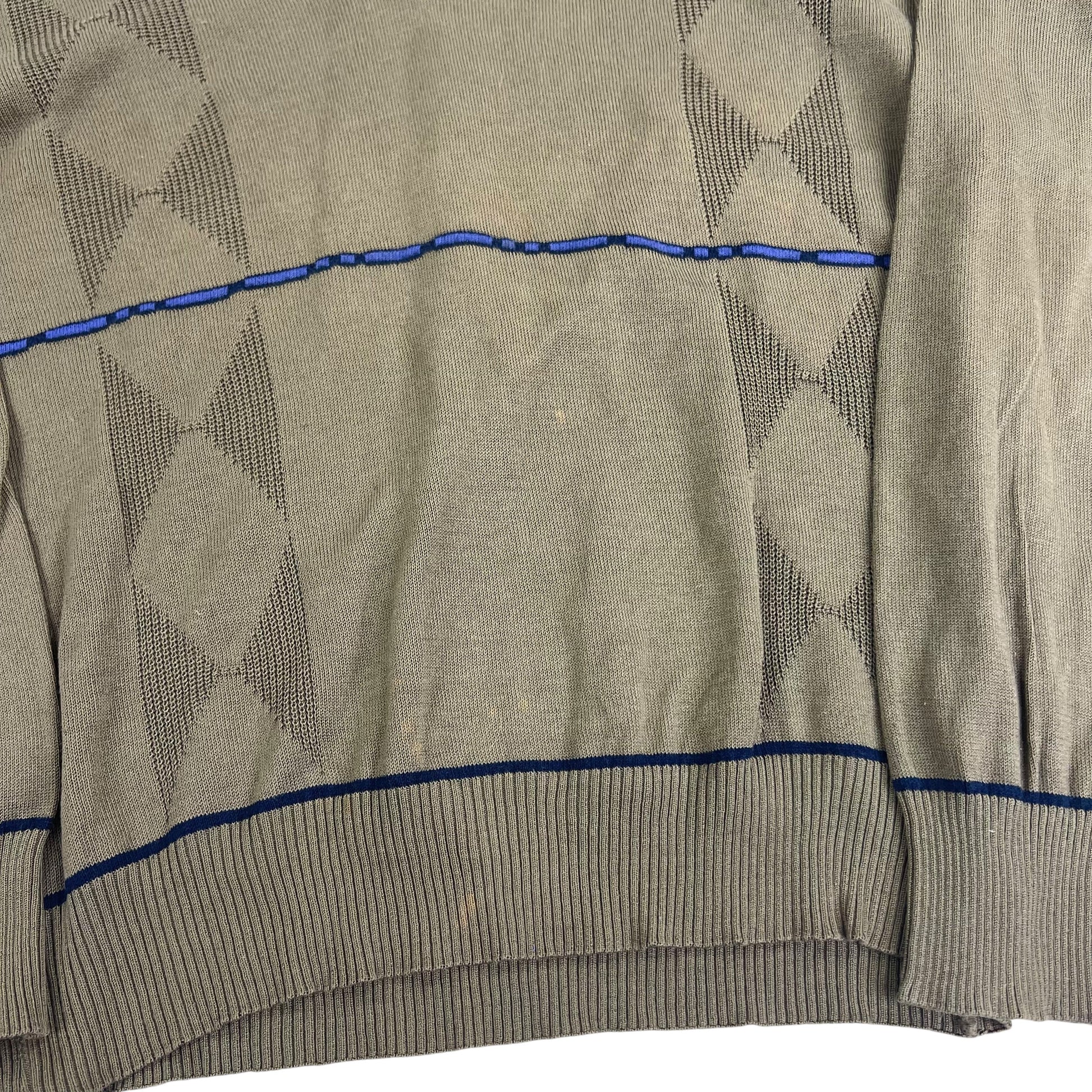 Pierre Balmain Paris V-Neck Knit Sweater - L Sweaters Balmain coat outerwear pufferseason second hand vintage shop österreich germany deutschland angebot daunenjacke winterjacke jacke