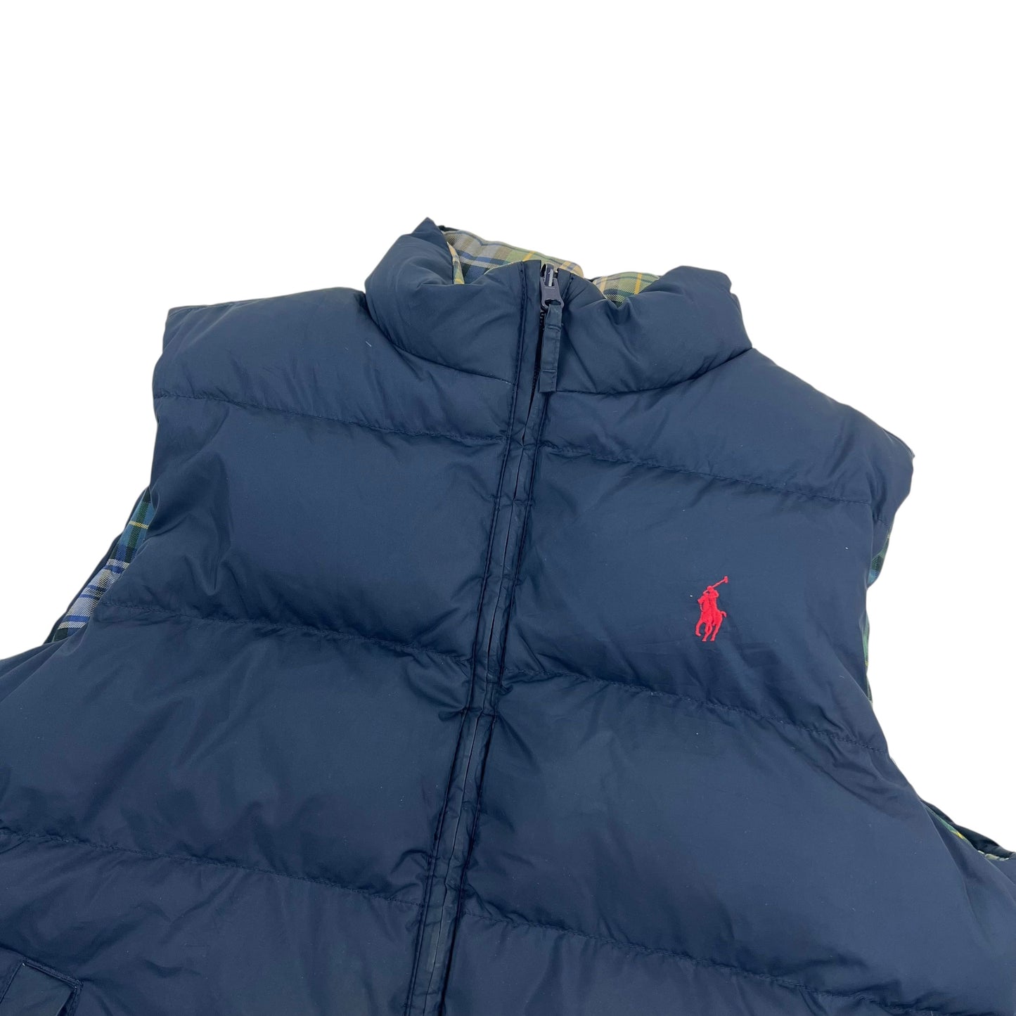 Polo Ralph Lauren Boys Reversible Puffer Vest Jacket - L 14/16 Ralph Lauren Ralph Lauren coat outerwear pufferseason second hand vintage shop österreich germany deutschland angebot daunenjacke winterjacke jacke