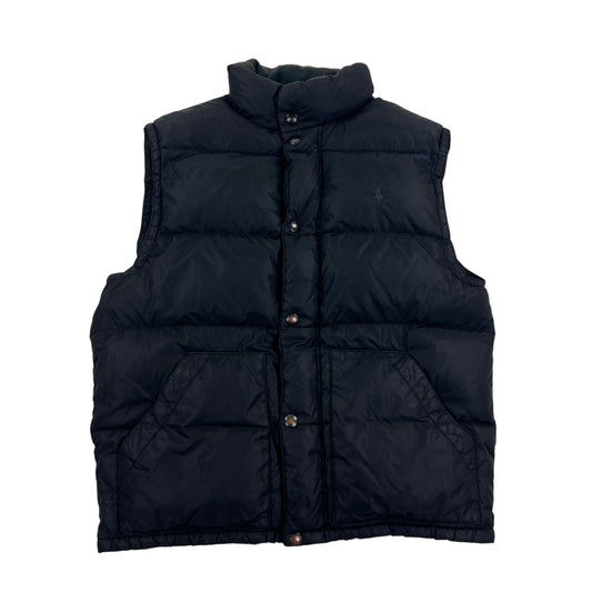 Polo Ralph Lauren Puffer Gilet Vest Jacket - M Ralph Lauren Ralph Lauren coat outerwear pufferseason second hand vintage shop österreich germany deutschland angebot daunenjacke winterjacke jacke