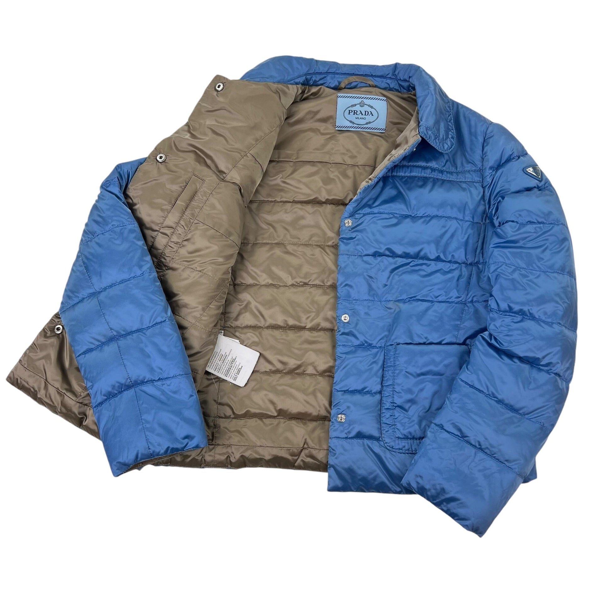 Prada Milano Light Puffer Coat - Women XS Designer Puffer Prada coat outerwear pufferseason second hand vintage shop österreich germany deutschland angebot daunenjacke winterjacke jacke