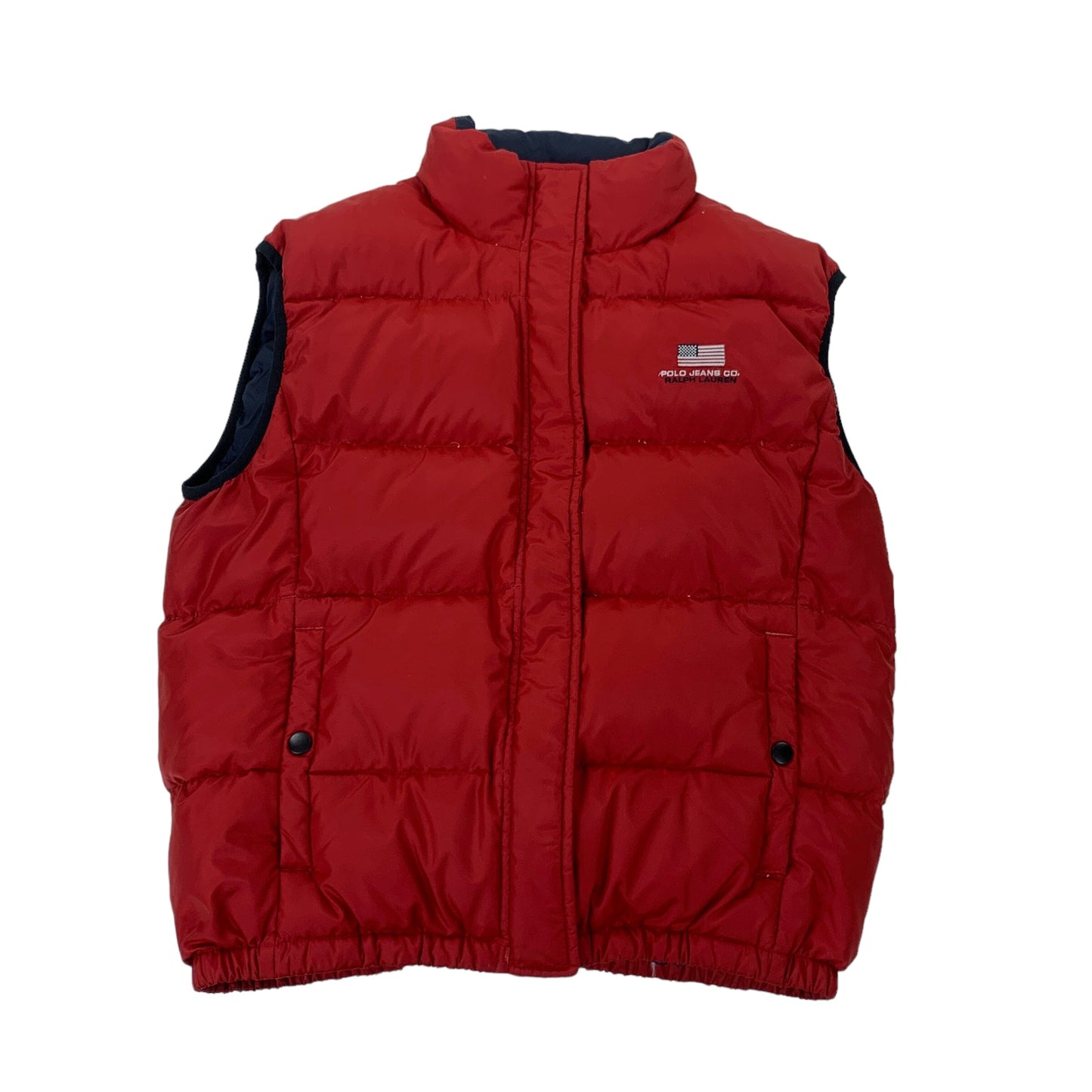 Ralph Lauren Polo Jeans Puffer Gilet Vest - Women XS / S Ralph Lauren Ralph Lauren coat outerwear pufferseason second hand vintage shop österreich germany deutschland angebot daunenjacke winterjacke jacke