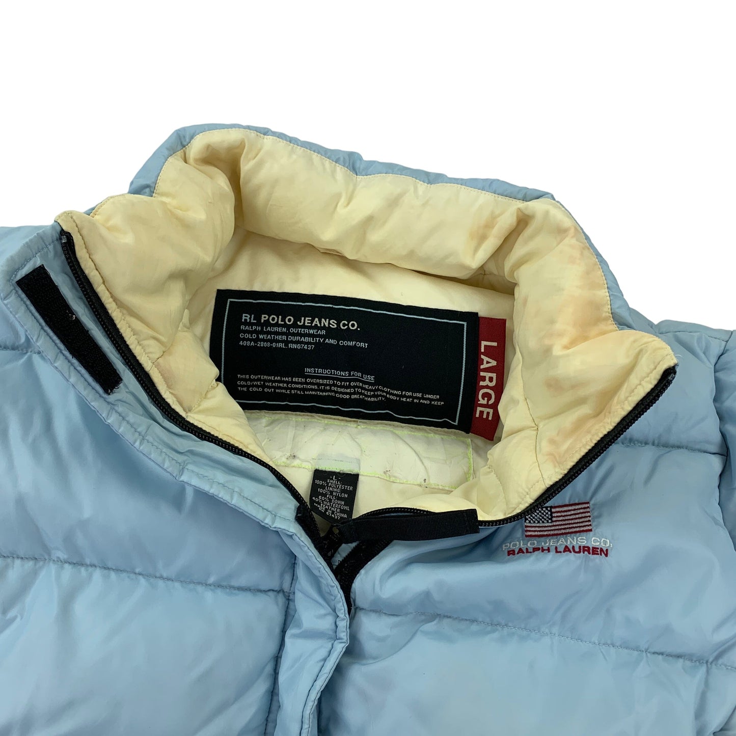 Ralph Lauren Polo Jeans / Sport Puffer - Women L Ralph Lauren Ralph Lauren coat outerwear pufferseason second hand vintage shop österreich germany deutschland angebot daunenjacke winterjacke jacke