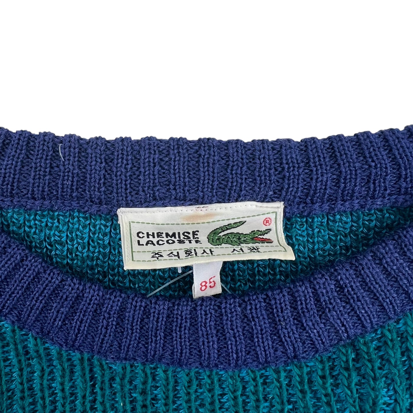 Rare Lacoste Squirrel Sweater - Women M Lacoste coat outerwear pufferseason second hand vintage shop österreich germany deutschland angebot daunenjacke winterjacke jacke