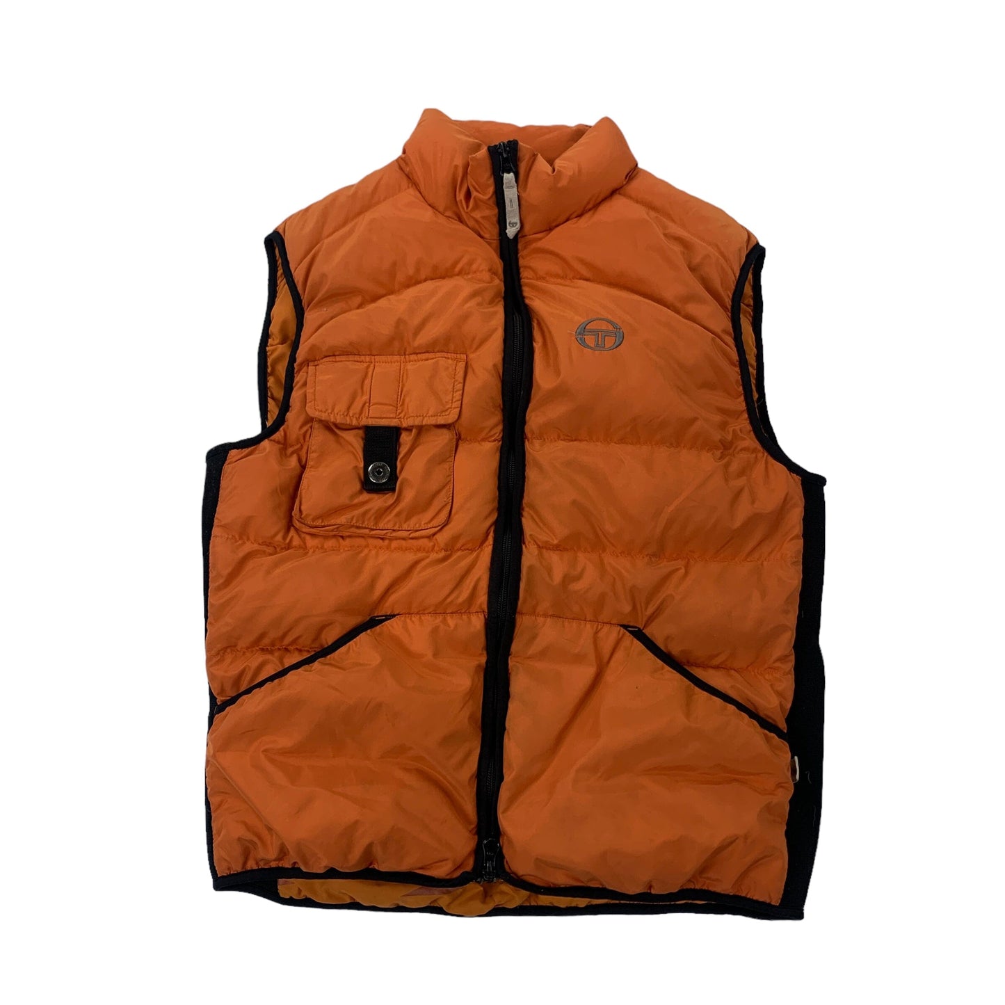 Sergio Tacchini Puffer Vest / Gilet - S Other Brands Sergio Tacchini coat outerwear pufferseason second hand vintage shop österreich germany deutschland angebot daunenjacke winterjacke jacke