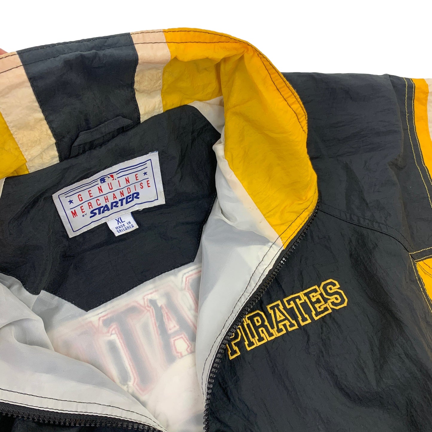 Starter Pirates Windbreaker - XL Windbreakers Starter coat outerwear pufferseason second hand vintage shop österreich germany deutschland angebot daunenjacke winterjacke jacke