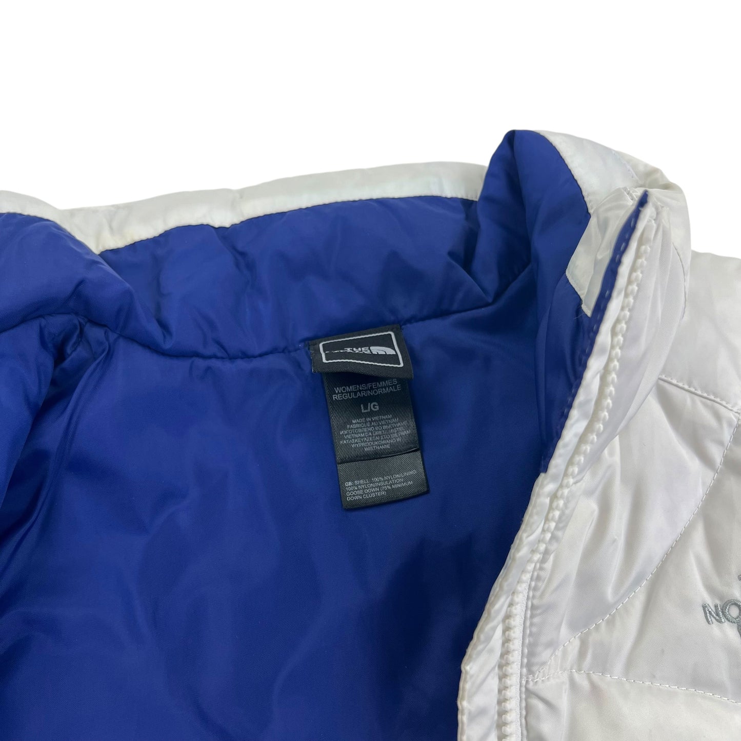 The North Face 550 Puffer Vest Gilet - Women L The North Face The North Face coat outerwear pufferseason second hand vintage shop österreich germany deutschland angebot daunenjacke winterjacke jacke