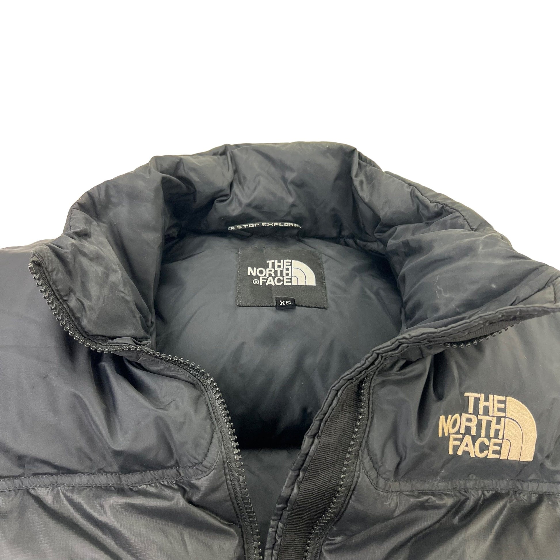 The North Face 700 Puffer Gilet Vest Nuptse - XS The North Face The North Face coat outerwear pufferseason second hand vintage shop österreich germany deutschland angebot daunenjacke winterjacke jacke