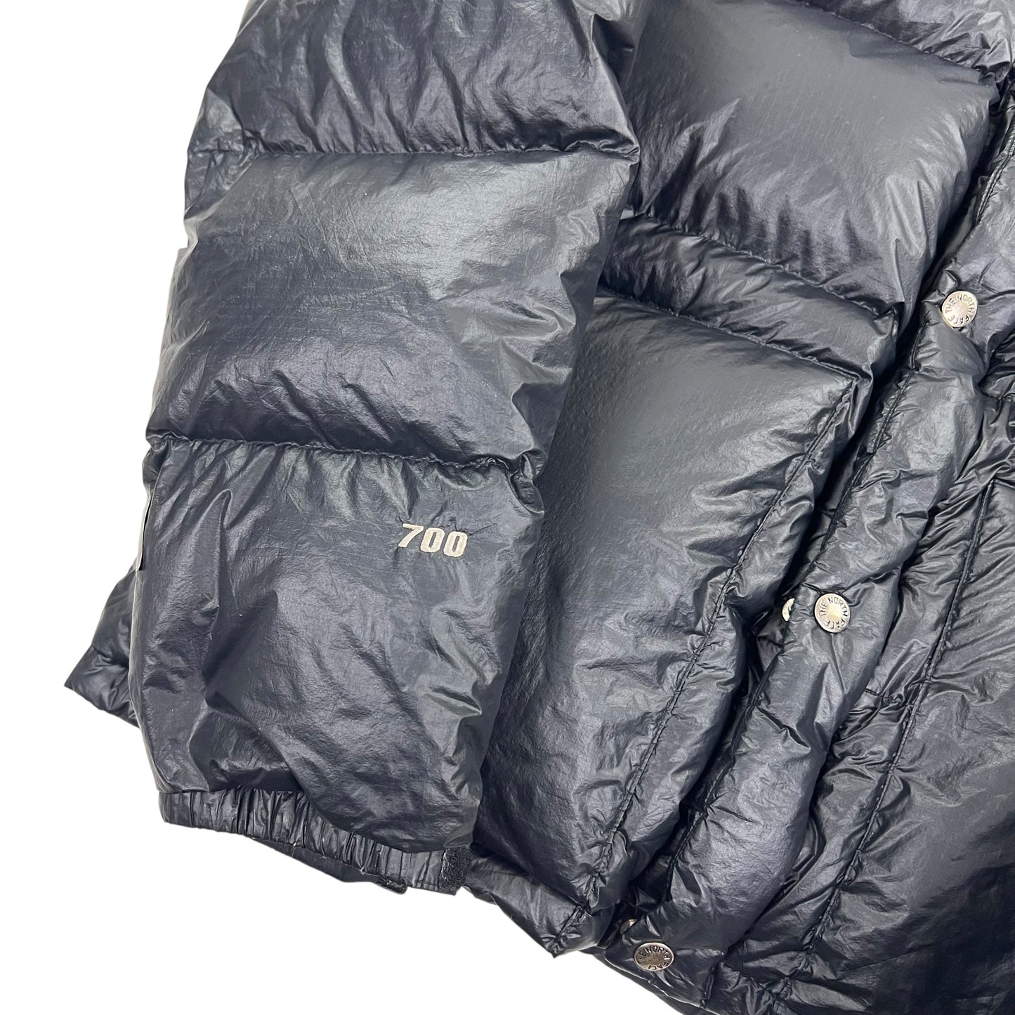 The North Face 700 Shiny Puffer Jacket - XL The North Face The North Face coat outerwear pufferseason second hand vintage shop österreich germany deutschland angebot daunenjacke winterjacke jacke