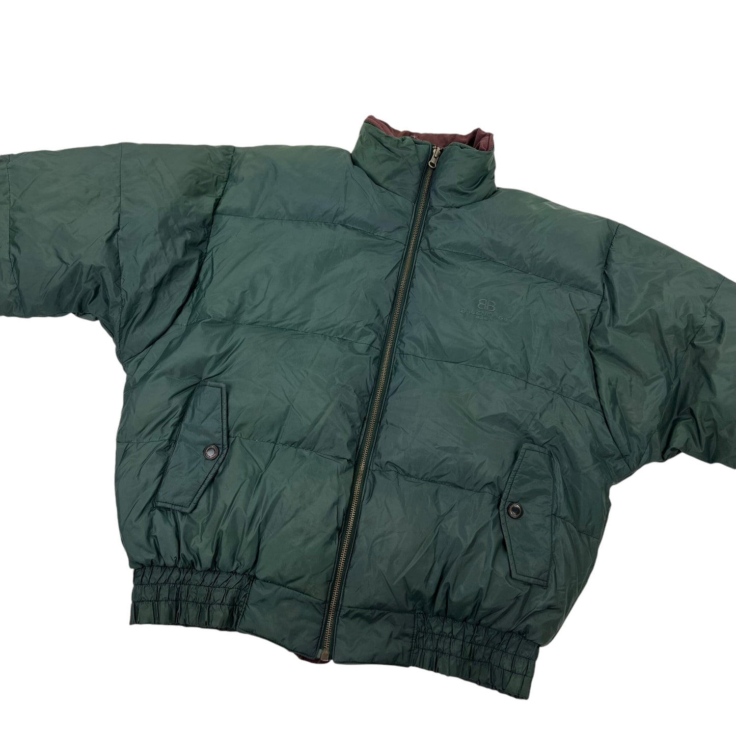 Vintage 90s Balenciaga Reversible Puffer - L Designer Puffer Balenciaga coat outerwear pufferseason second hand vintage shop österreich germany deutschland angebot daunenjacke winterjacke jacke