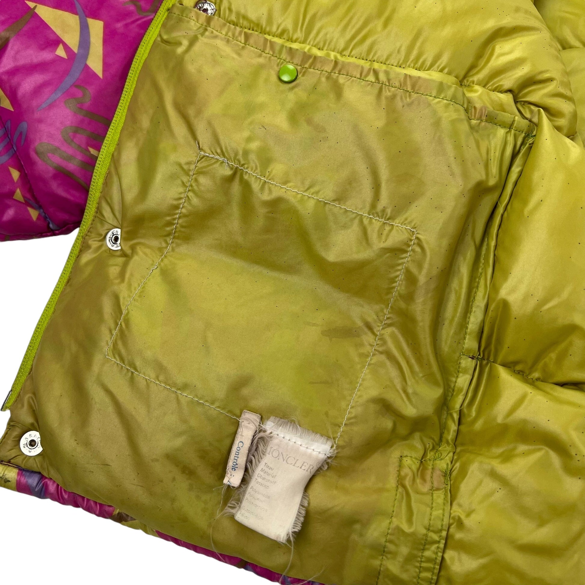 Vintage 90s Moncler Grenoble Puffer Jacket - XL Moncler Moncler coat outerwear pufferseason second hand vintage shop österreich germany deutschland angebot daunenjacke winterjacke jacke