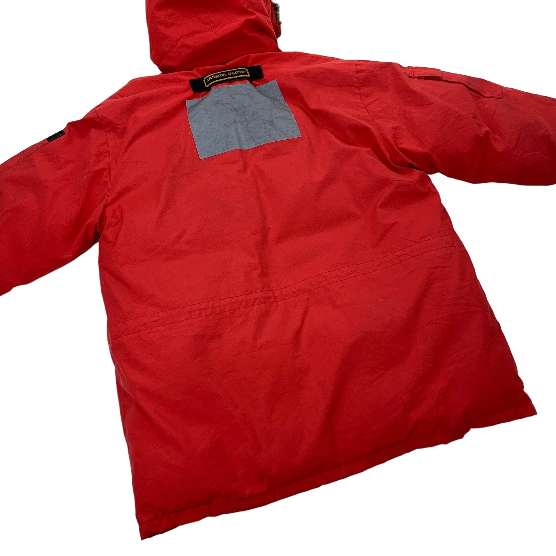 Vintage Canada Goose "BIG RED" Expedition Parka Coat Jacket Canada Goose Canada Goose coat outerwear pufferseason second hand vintage shop österreich germany deutschland angebot daunenjacke winterjacke jacke