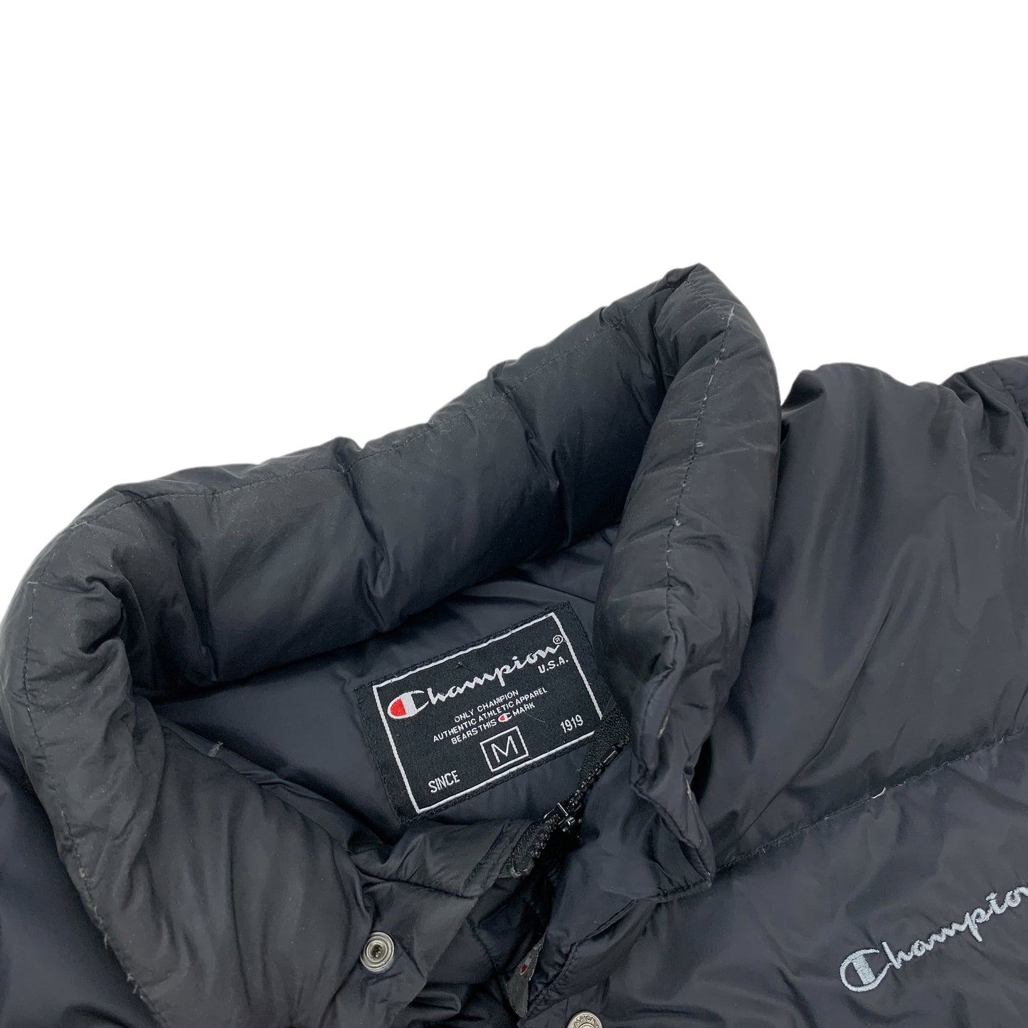 Vintage Champion Puffer Jacket Other Brands Champion coat outerwear pufferseason second hand vintage shop österreich germany deutschland angebot daunenjacke winterjacke jacke