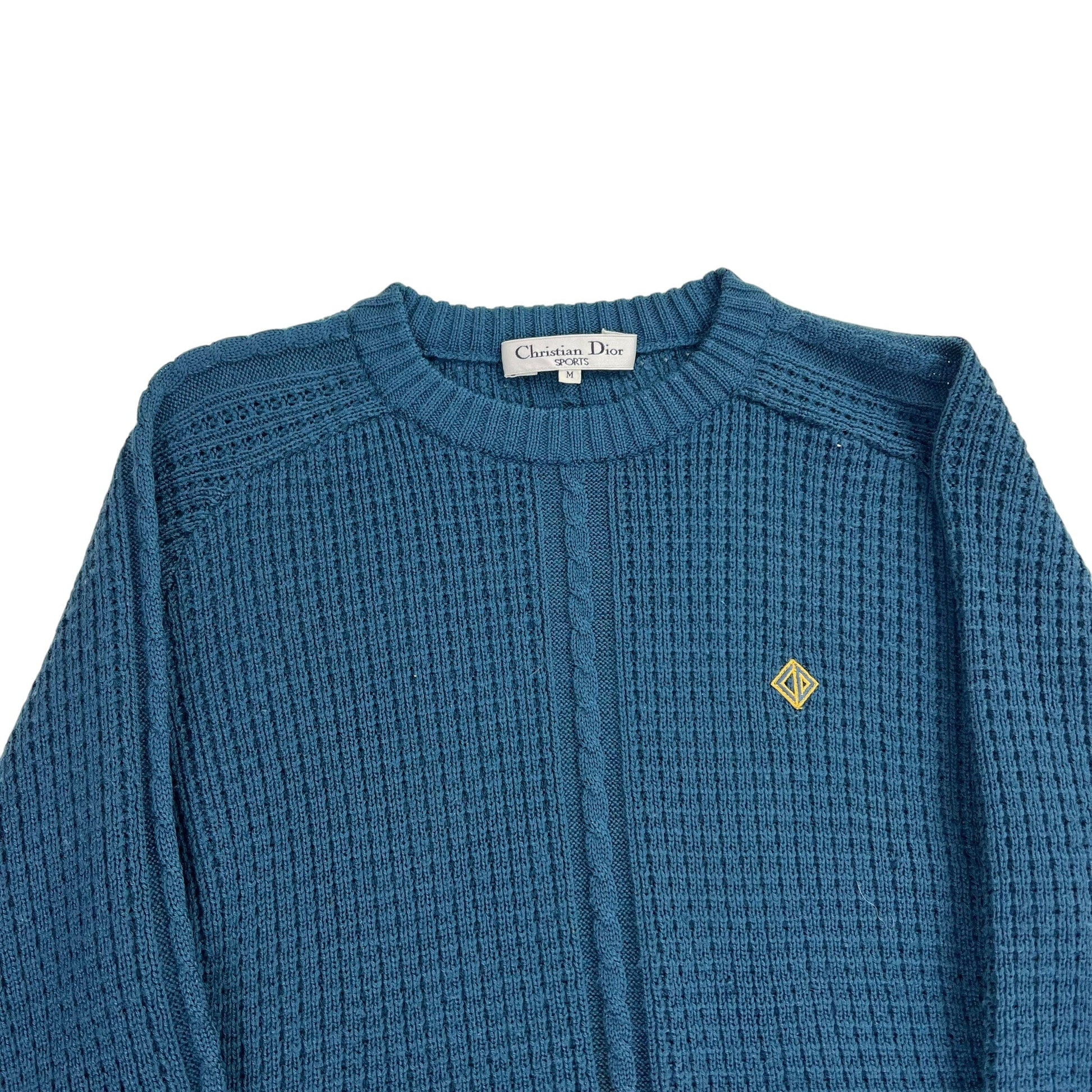 Vintage Christian Dior Knit Sweater - Women M Sweaters Dior coat outerwear pufferseason second hand vintage shop österreich germany deutschland angebot daunenjacke winterjacke jacke