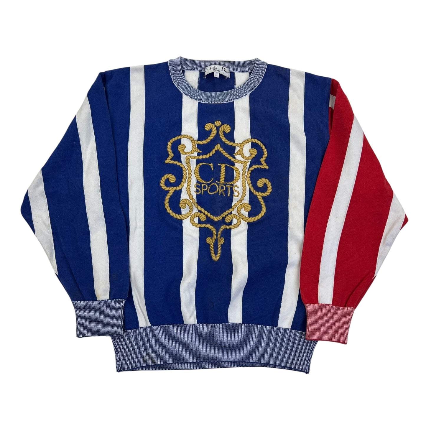 Vintage Christian Dior Sports Sweater Sweatshirt Sweaters Dior coat outerwear pufferseason second hand vintage shop österreich germany deutschland angebot daunenjacke winterjacke jacke