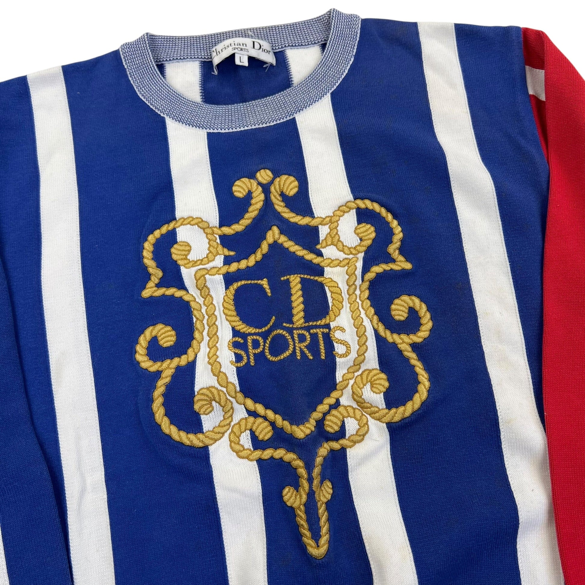 Vintage Christian Dior Sports Sweater Sweatshirt Sweaters Dior coat outerwear pufferseason second hand vintage shop österreich germany deutschland angebot daunenjacke winterjacke jacke